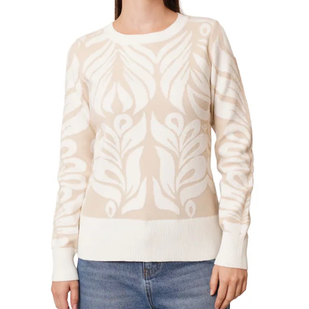 Cyrus Pullover Jacquard Pattern Sweater